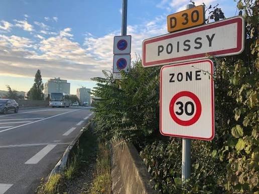 poissy panneau
